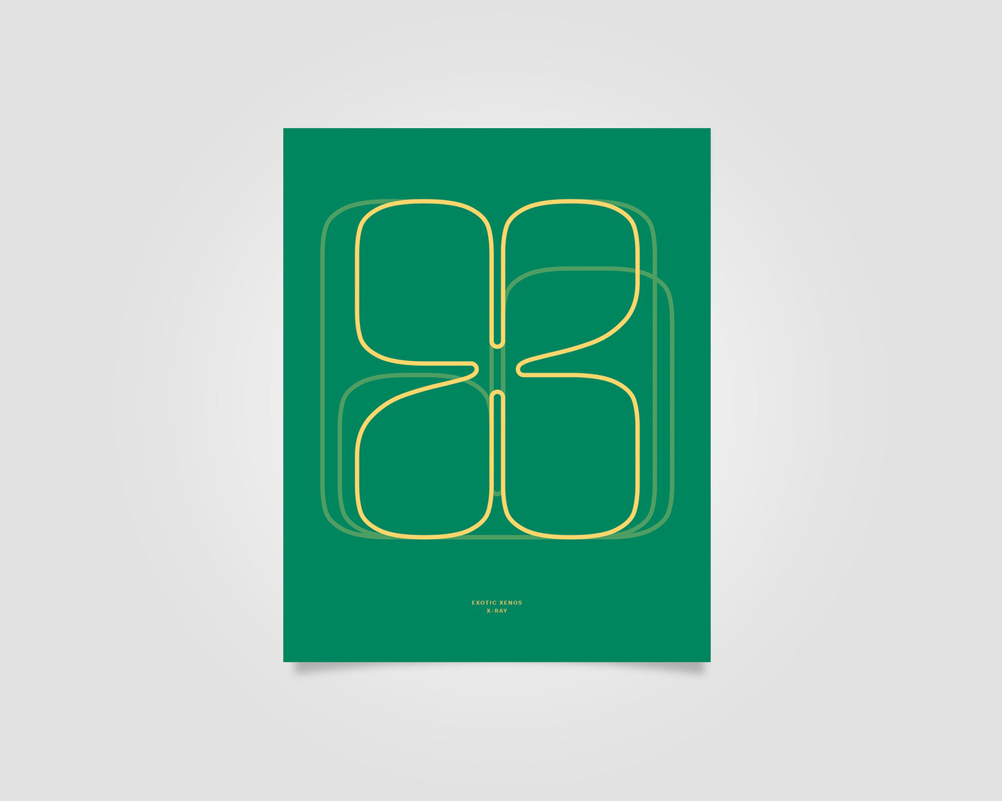Squeezy "X" Print
